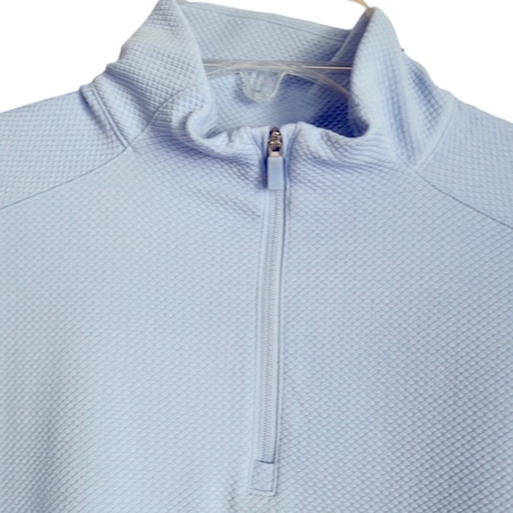 Nike DriFit Womens Light Blue Quarter Zip Size XL